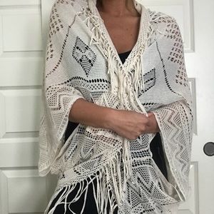 AEO Bohemian Cream Cardigan-O/S